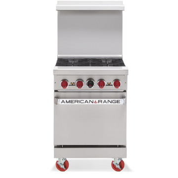 AMERICAN RANGE 4 Open Burner with Oven AR-4