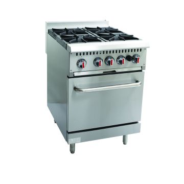 CHEFONIC 4 Open Burner Range With Oven  S24-6