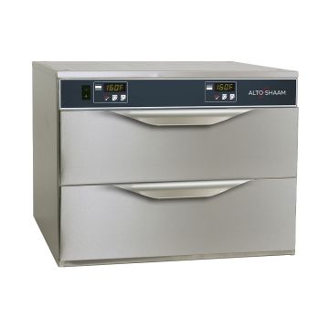 ALTO-SHAAM TWO DRAWER WARMER WITH INDIVIDUAL TEMPERATURE CONTROLS (624 x 657 x 491 MM) 500-2DI