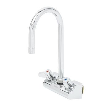 T&S 4" WALL MOUNTED FAUCET EQUIP 5F-4WLX05