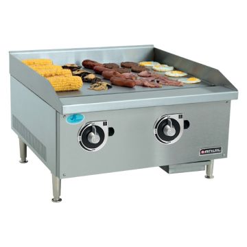 ANVIL Griddle Flat Top Gas 600mm (PILOT BURNER) CBF0600