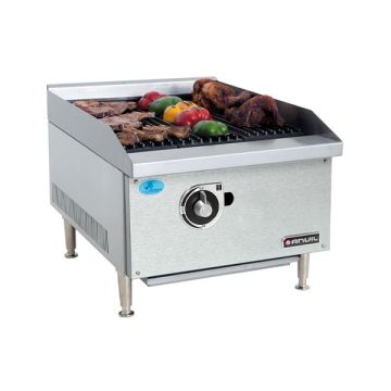 ANVIL COUNTER TOP LAVA ROCK GAS CHARBROILER 300MM CBL0300