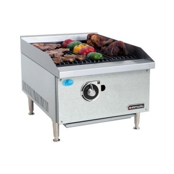 ANVIL COUNTER TOP LAVA ROCK GAS CHARBROILER 400MM CBL0400