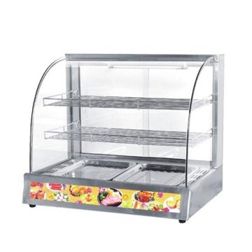 REDOR TABLE TOP FOOD / DISPLAY WARMER (CURVE STAINLESS) RD-FDW-2PS