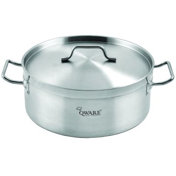 QWARE 27LTR SANDWICH BOTTOM CASSEROLE POT 4517 