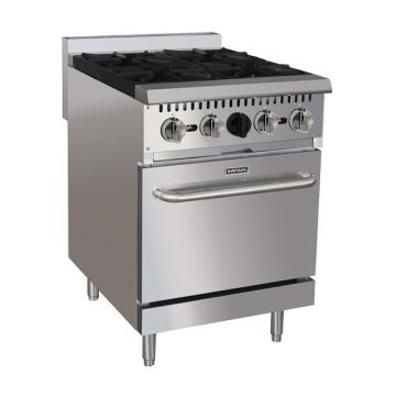 ANVIL GAS 4 OPEN BURNER WITH OVEN COA7004