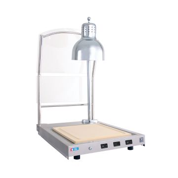 ALTO-SHAAM HOT FOOD HOLDING CARVING STATION WITH SNEEZE GUARD CS-100/S