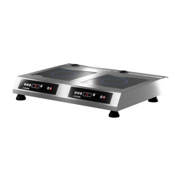 JCOOK S/S 3-IN-1 INDCTION DOUBLE HOB (2.6 KW) DHS-26