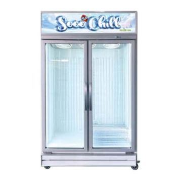 IMAX HIGH SPEC INVERTER BLOWER 2 DOOR DISPLAY FREEZER WHITE ECO-IVT-2DFW