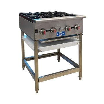FRESH 4 OPEN BURNER WITH STAND EHP-4S