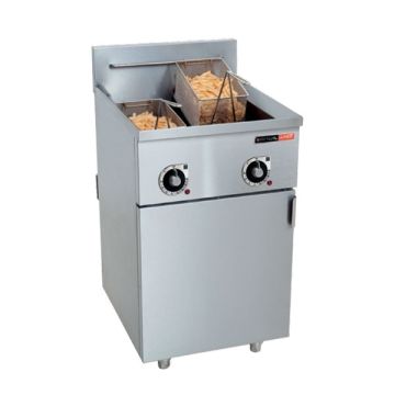 ANVIL FLOOR STANDING DOUBLE TANK ELECTRIC DEEP FRYER (2 x 10L) FFA6210
