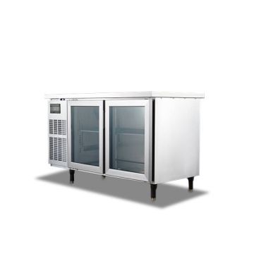 FREZMAC SS 2 DOOR UNDERCOUNTER CHILLER 1200MM (GLASS DOOR) FMT-4CG6