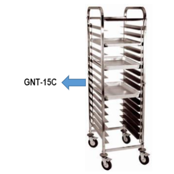 Golden Bull Gastronorm Pan Trolley (w/o Tray) GNT-15C