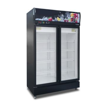SNOW 2 DOOR DISPLAY CHILLER 923L LY1001BBC-HP (INVERTER)