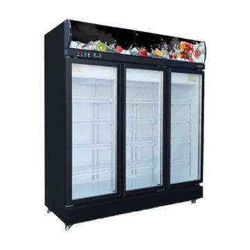 SNOW 3 DOOR DISPLAY CHILLER 1414L LY1501BBC-HP (INVERTER)