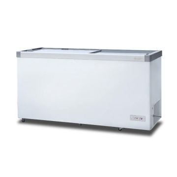 SNOW SLIDING GLASS LID DISPLAY CHEST FREEZER 540L LY601GLA