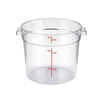 JIWINS 6L PC ROUND STORAGE CONTAINER P-103C
