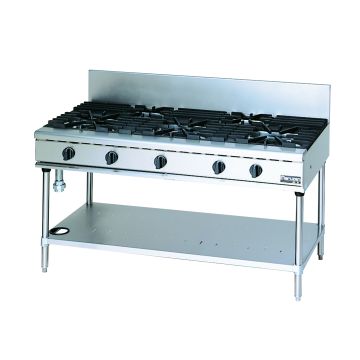 MARUZEN Power Cook Gas Table with Universal 5 Burner (1500mm) RGT-1565C