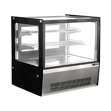 SANDEN 2-SHELF COUNTER TOP CAKE SHOWCASE 108L SKR-0070R