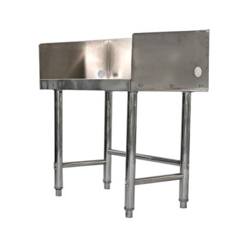 STRONG TRADING SS BURNER TABLE WITH UNDERSHELF (1100 x 500 x 760+250) ST-F00101