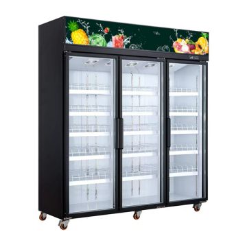 LIFONEX 3-DOOR DISPLAY CHILLER 1600L (with Heater Door) (W1850 x D730 x H2100) TH-STS1850L