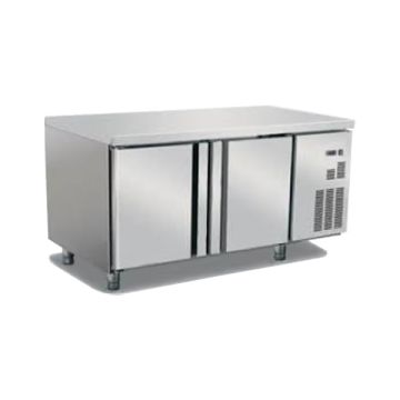 ATOSA 2 DOOR UNDERCOUNTER CHILLER 400L (with backsplash) (1500 X 750 X 850 MM) TZ300L2F