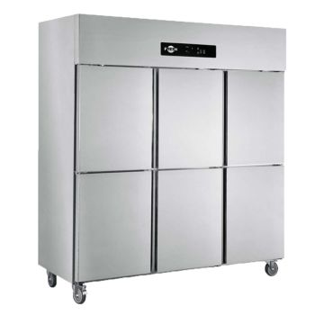 FRESH UPRIGHT REFRIGERATOR 6 DOORS FREEZER CSUF15A6