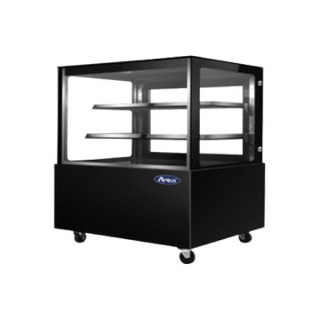 ATOSA SQUARE CAKE DISPLAY CAKE (BLACK) 370L (1200 X 660 X 1200 MM) WDG126F-B