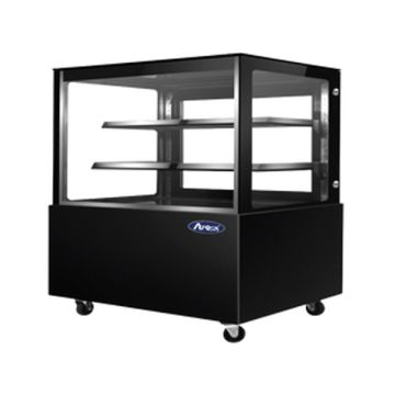 ATOSA SQUARE CAKE DISPLAY CAKE (BLACK) 487L (1800 X 660 X 1200 MM) WDG186F-B