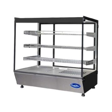 ATOSA SQUARE WARMING SHOWCASE CABINET 200L (900 X 580 X 678 MM) WHF200L