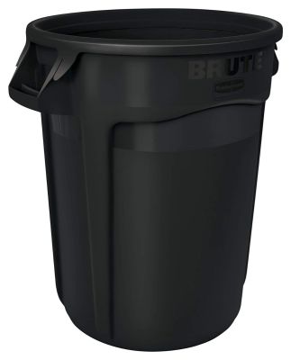 RUBBERMAID Vented Brute&reg; Container 32Gallon