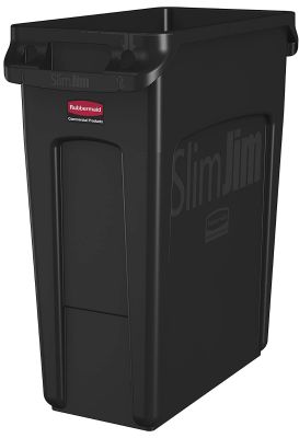 RUBBERMAID Vented Slim Jim® 16Gallon