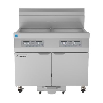 FRYMASTER 2 VAT, GAS FRYER W/ FILTRATION 21814GF