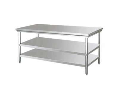 FRESH WORKTABLE W/2 TIER UNDERSHELF (0.8 MM) FWT1100-2