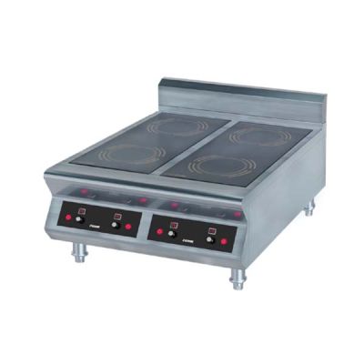 JCOOK S/S 4 ZONE INDUCTION HOB (2.6KW) 4ZH-26