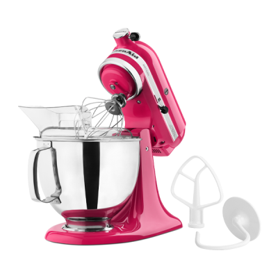 KITCHENAID 4.8L Artisan Tilt Head Stand Mixer (Cranberry) 5KSM150PSBCB