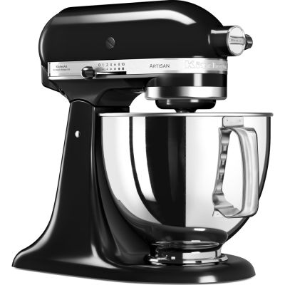 KITCHENAID 4.8L Artisan Tilt Head Stand Mixer (Onyx Black) 5KSM150PSBOB
