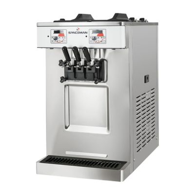 SPACEMAN SOFT-SERVED MACHINE, AIR PUMP SYSTEM  (FLAVOUR : 2 + TWIST) 6235A-C