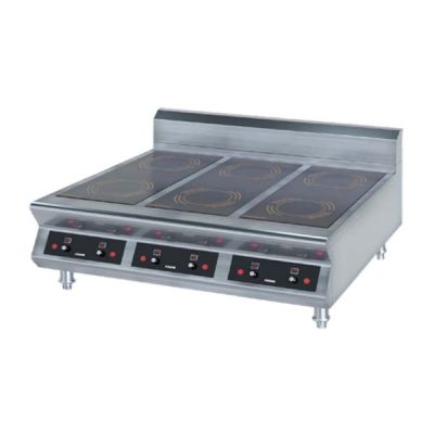 JCOOK S/S 6 ZONE INDUCTION HOB (3.5KW) 6ZH-36