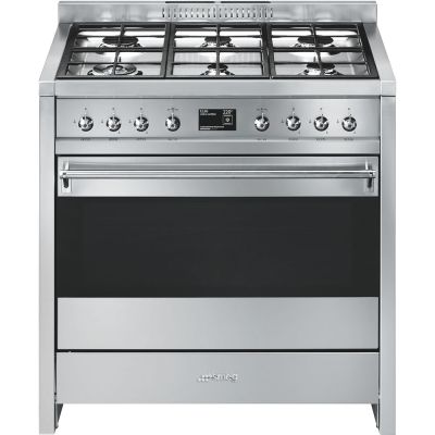 SMEG SS Opera Free Standing Cooker 90cm A1-9