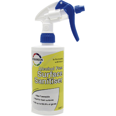 ECOGREEN Alcohol Free Surface Sanitizer 500ml ECS-SS-1001/1
