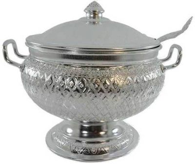 CC Aluminium Rice Pot With Ladle  QGKPPLF