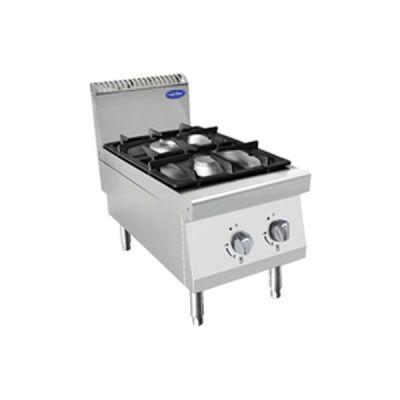 ATOSA 2 BURNERS GAS STOVE - 900 SERIES (400 X 900 X 602 MM) AT9G2B-C2