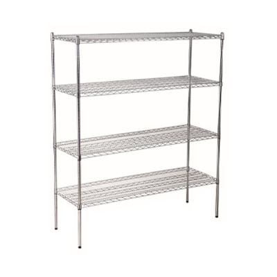 JIWINS 1220*530*1800MM WIRE SHELVING CHROME CN482171