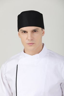 GREENCHEF Dandelion Black, Chef Beanie HBDAN509PC