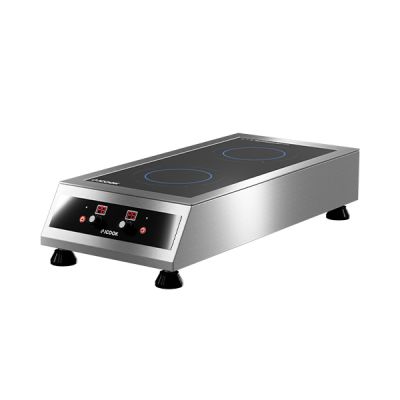 JCOOK S/S 2 ZONE INDUCTION HOB (3.5KW) DHB-35