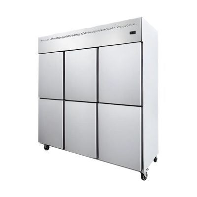 IMAX STAINLESS STEEL 6 DOOR UPRIGHT FREEZER EQB-6DUPF