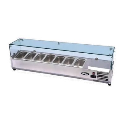 ATOSA TOPPING FRIDGE WITH GN PAN, DEPTH 150MM, 44L (1505 X 335 X 255 MM) ESL3883