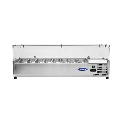 ATOSA TOPPING FRIDGE WITH GN PAN, DEPTH 150MM, 56L (1805 X 335 X 255 MM ESL3887
