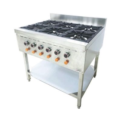 ALPES High Pressure 6 Open Burner HP6BFS